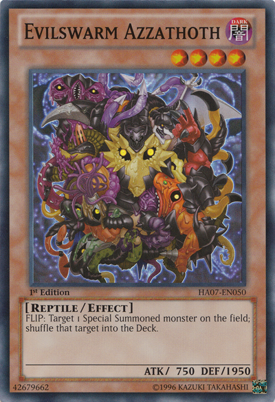 Evilswarm Azzathoth [HA07-EN050] Super Rare | GnG Games