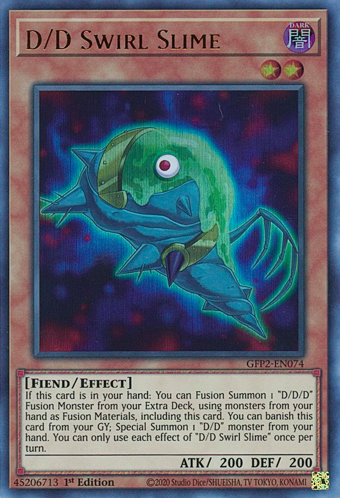 D/D Swirl Slime [GFP2-EN074] Ultra Rare | GnG Games