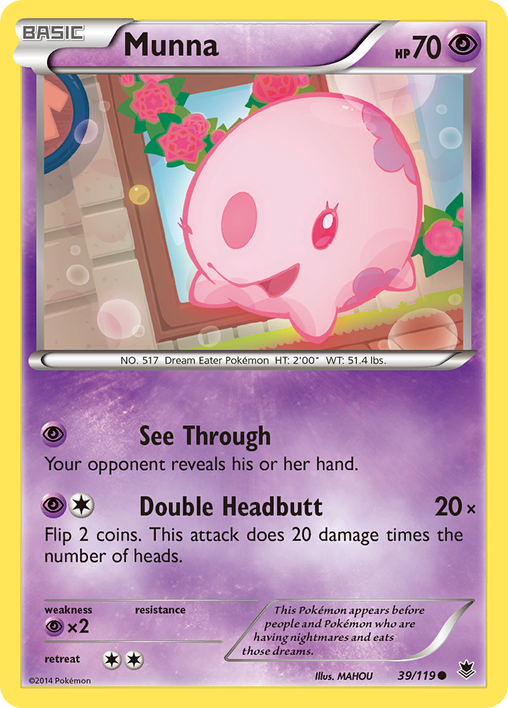 Munna (39/119) [XY: Phantom Forces] | GnG Games