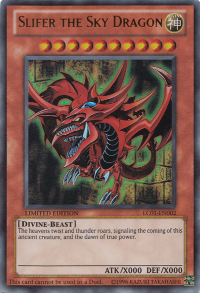 Slifer the Sky Dragon [LC01-EN002] Ultra Rare | GnG Games