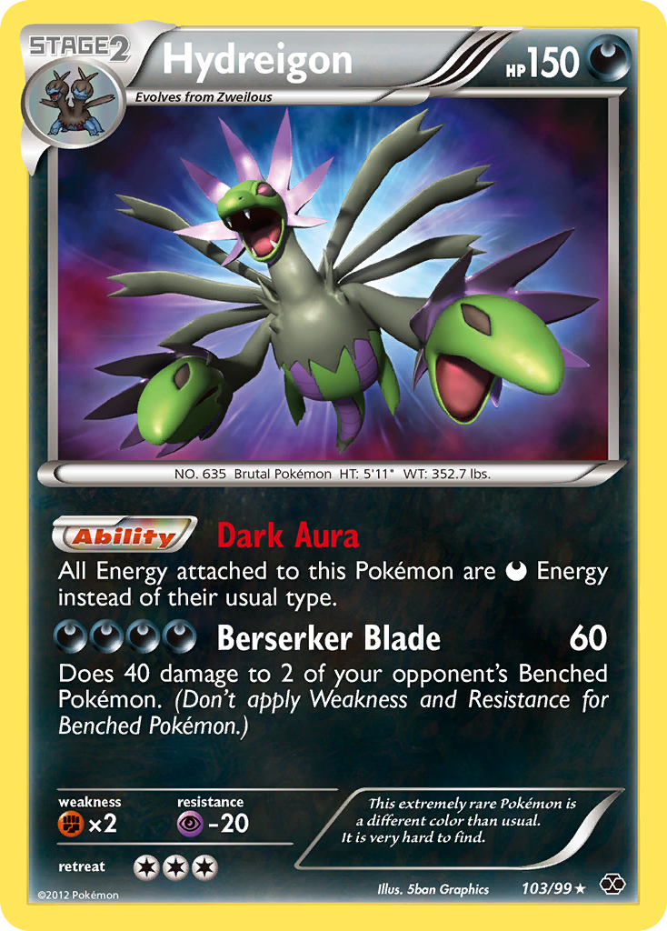Hydreigon (103/99) [Black & White: Next Destinies] | GnG Games