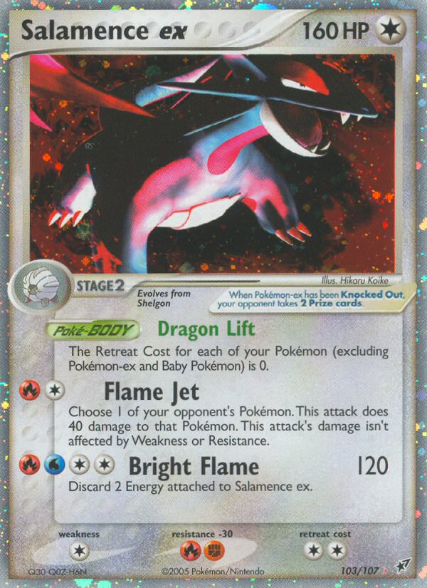 Salamence ex (103/107) [EX: Deoxys] | GnG Games