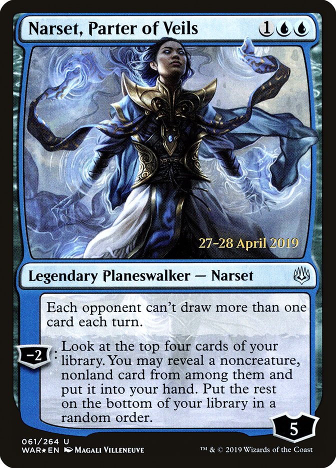 Narset, Parter of Veils  [War of the Spark Prerelease Promos] | GnG Games