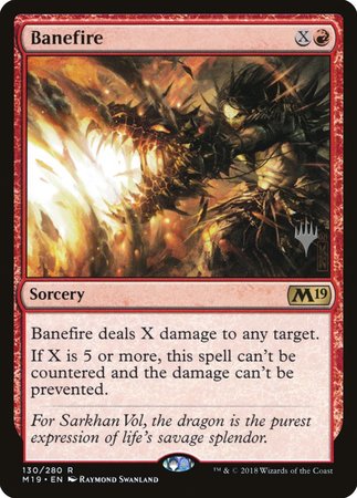 Banefire [Core Set 2019 Promos] | GnG Games