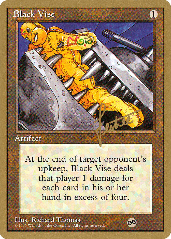 Black Vise (Bertrand Lestree) (SB) [Pro Tour Collector Set] | GnG Games