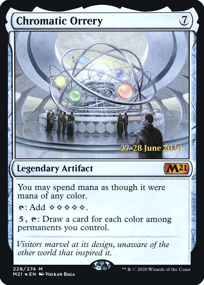 Chromatic Orrery  [Core Set 2021 Prerelease Promos] | GnG Games