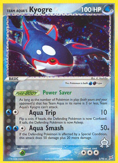 Team Aqua's Kyogre (3/95) [EX: Team Magma vs Team Aqua] | GnG Games