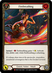 Firebreathing [EVR157] (Everfest)  1st Edition Rainbow Foil | GnG Games