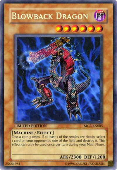 Blowback Dragon [MC2-EN005] Secret Rare | GnG Games