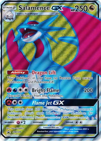 Salamence GX (SM139) (Jumbo Card) [Sun & Moon: Black Star Promos] | GnG Games