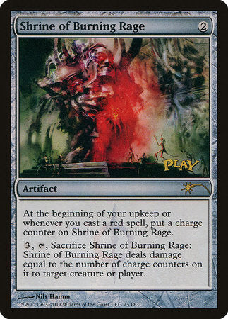 Shrine of Burning Rage [Wizards Play Network 2011] | GnG Games