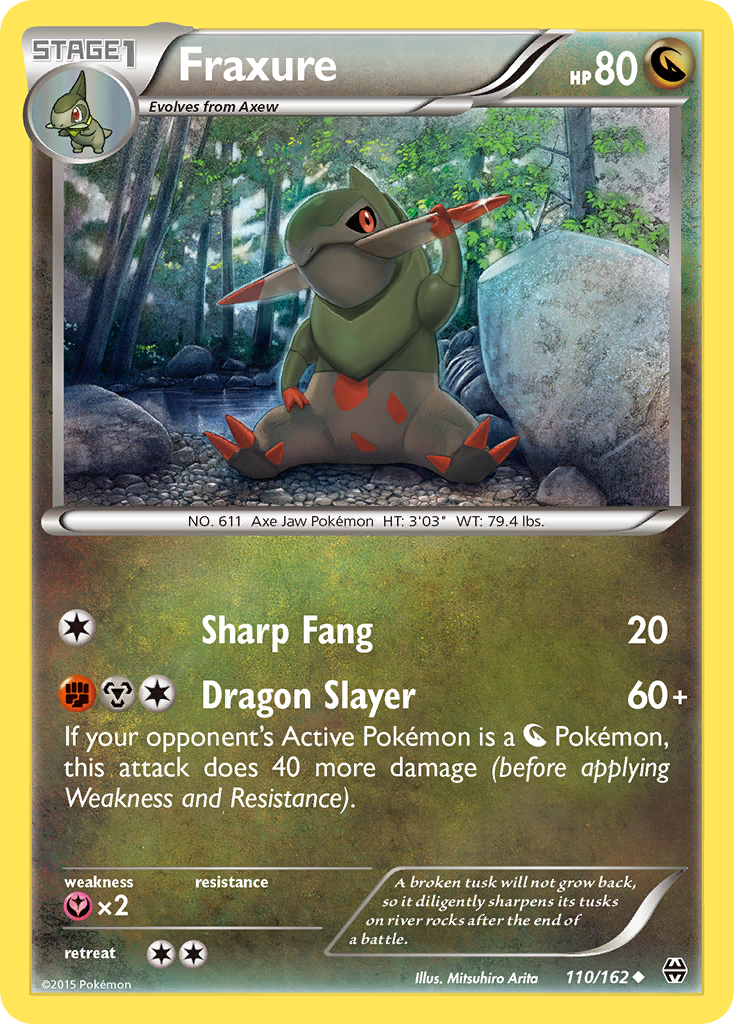 Fraxure (110/162) [XY: BREAKthrough] | GnG Games