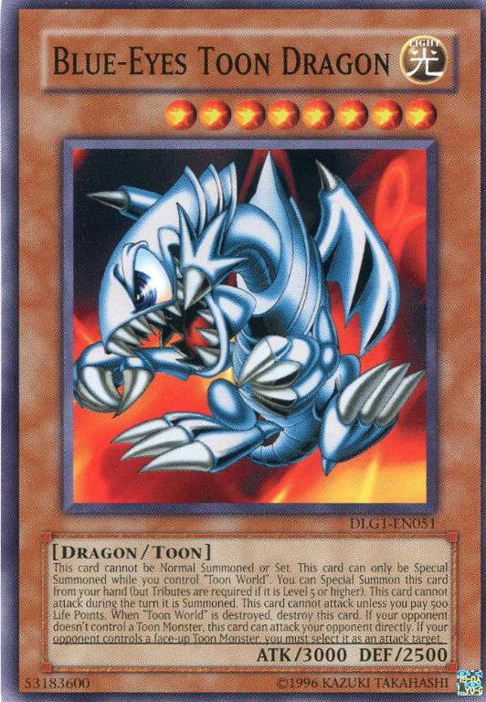 Blue-Eyes Toon Dragon [DLG1-EN051] Common | GnG Games