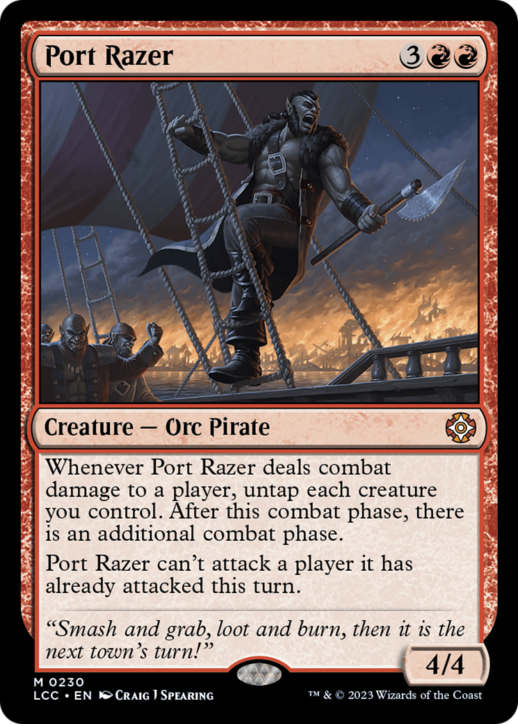 Port Razer [The Lost Caverns of Ixalan Commander] | GnG Games