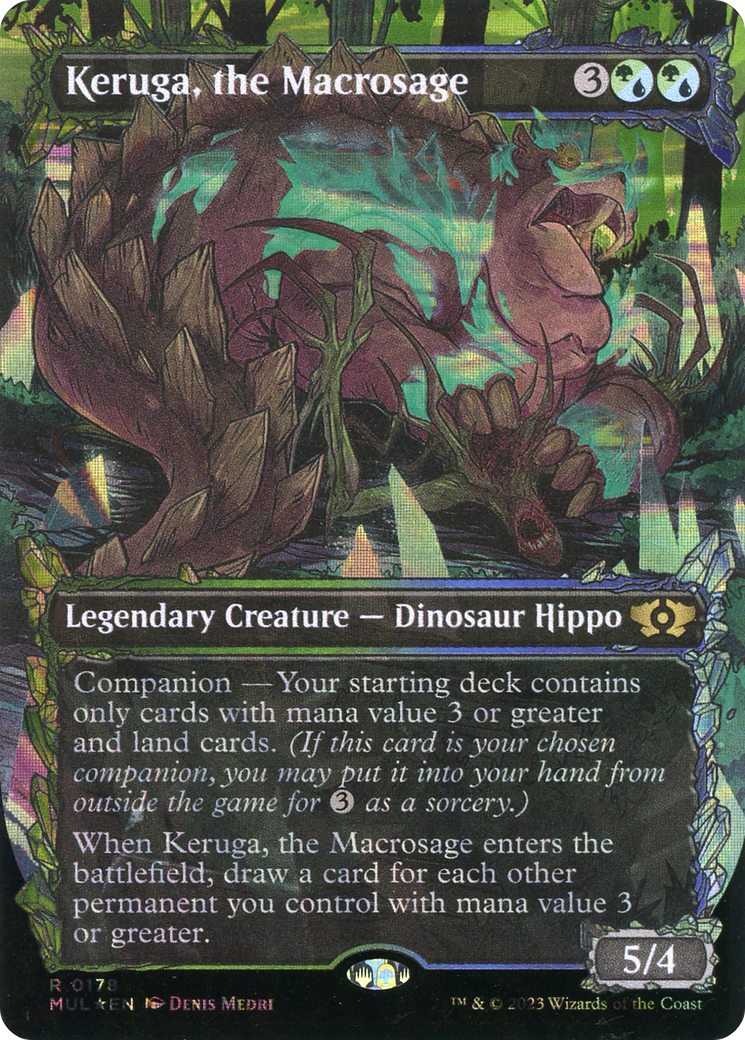 Keruga, the Macrosage (Halo Foil) [Multiverse Legends] | GnG Games