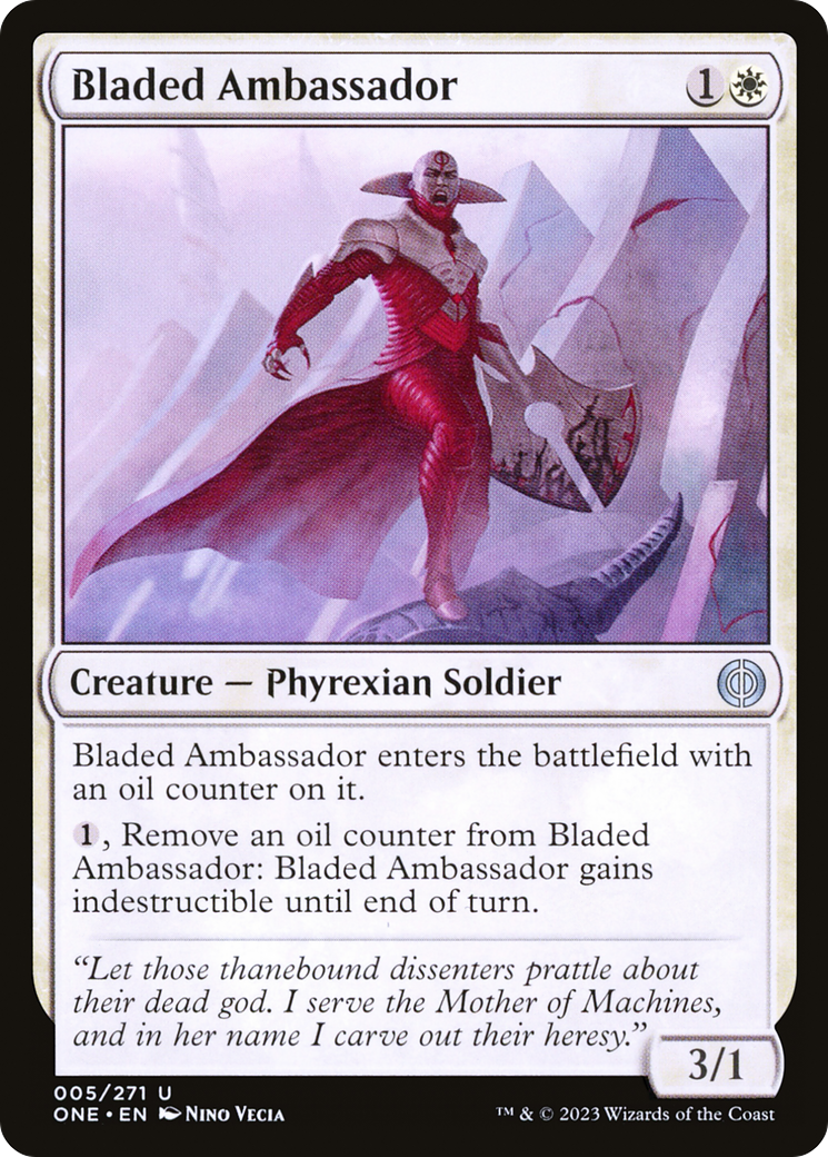 Bladed Ambassador [Phyrexia: All Will Be One] | GnG Games