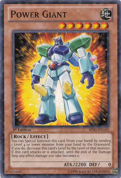 Power Giant [BP01-EN161] Starfoil Rare | GnG Games