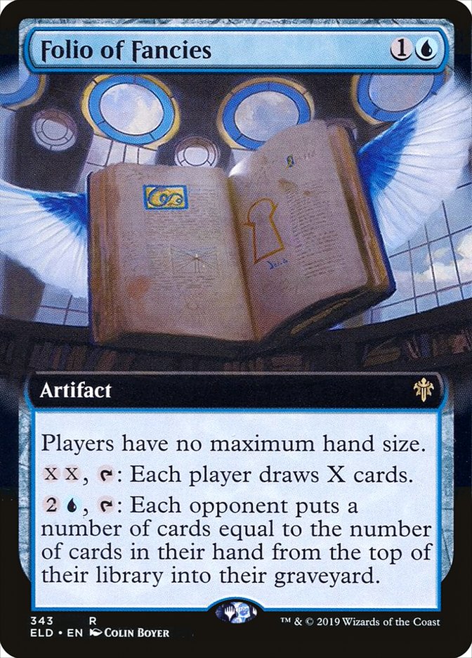 Folio of Fancies (Extended Art) [Throne of Eldraine] | GnG Games
