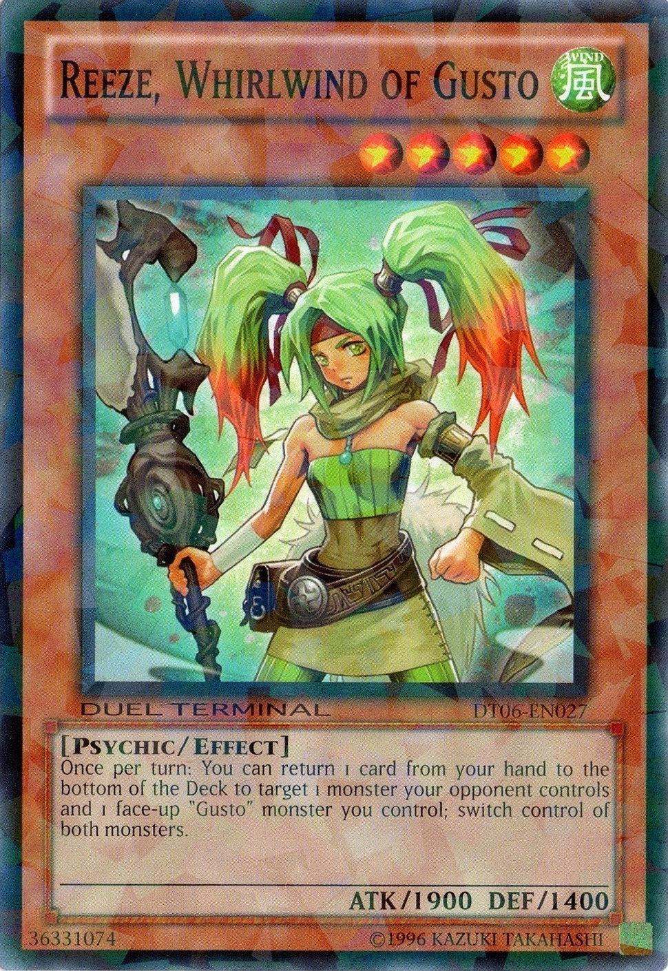 Reeze, Whirlwind of Gusto [DT06-EN027] Common | GnG Games