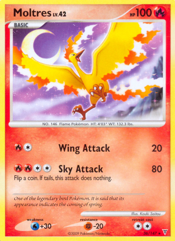 Moltres (36/147) [Platinum: Supreme Victors] | GnG Games