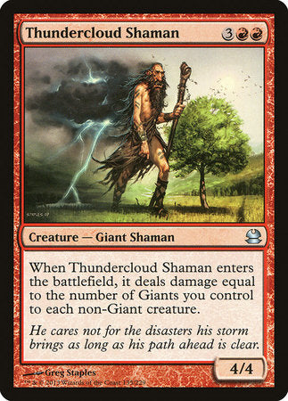 Thundercloud Shaman [Modern Masters] | GnG Games