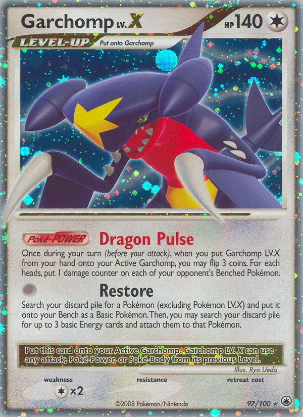 Garchomp LV.X (97/100) [Diamond & Pearl: Majestic Dawn] | GnG Games