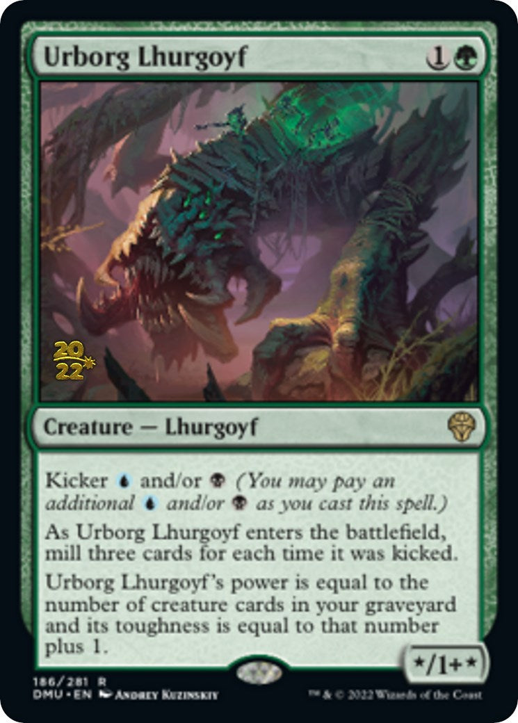 Urborg Lhurgoyf [Dominaria United Prerelease Promos] | GnG Games