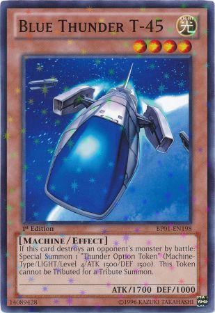 Blue Thunder T-45 [BP01-EN198] Starfoil Rare | GnG Games