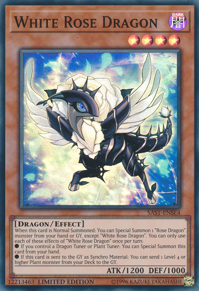 White Rose Dragon [SAST-ENSE4] Super Rare | GnG Games