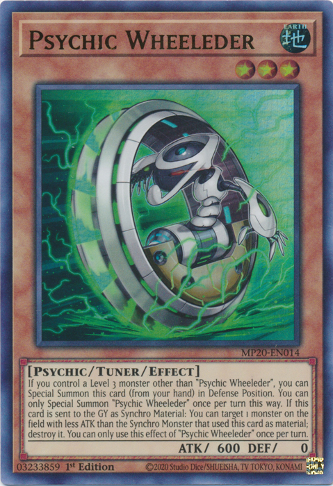 Psychic Wheeleder [MP20-EN014] Ultra Rare | GnG Games