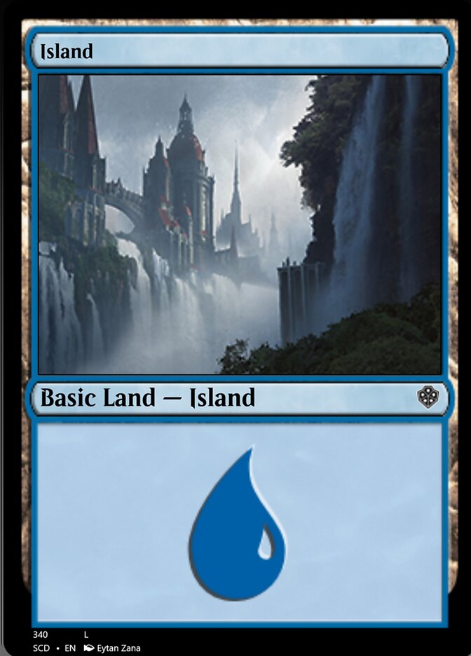 Island (340) [Starter Commander Decks] | GnG Games