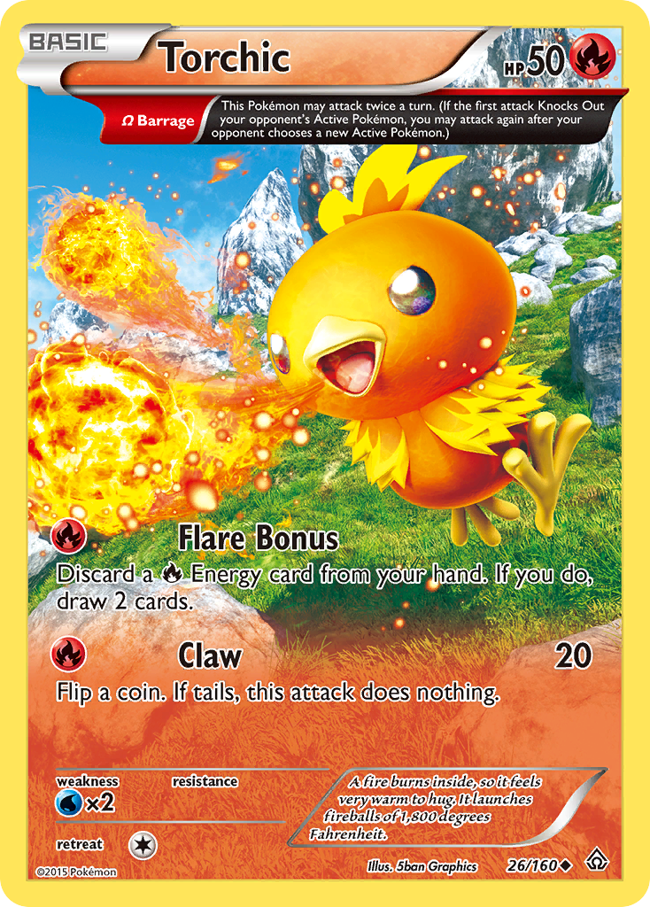 Torchic (26/160) [XY: Primal Clash] | GnG Games