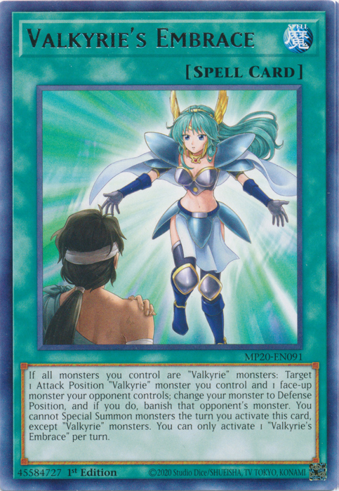 Valkyrie's Embrace [MP20-EN091] Rare | GnG Games