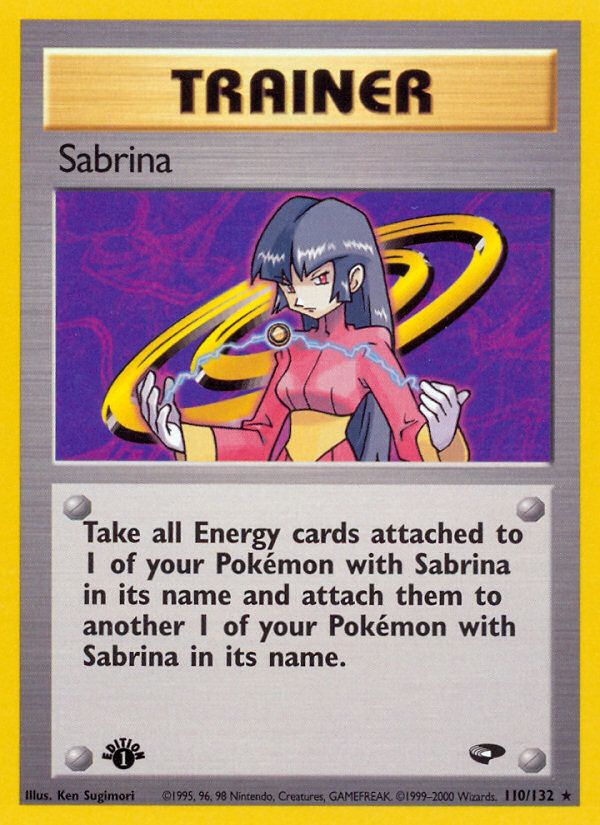 Sabrina (110/132) [Gym Challenge 1st Edition] | GnG Games