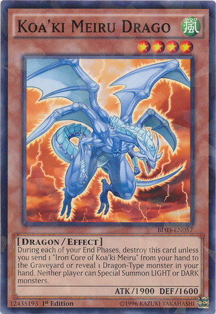 Koa'ki Meiru Drago (Shatterfoil) [BP03-EN057] Rare | GnG Games