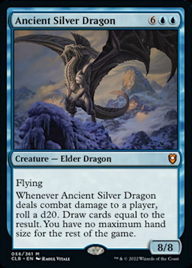 Ancient Silver Dragon [Commander Legends: Battle for Baldur's Gate] | GnG Games