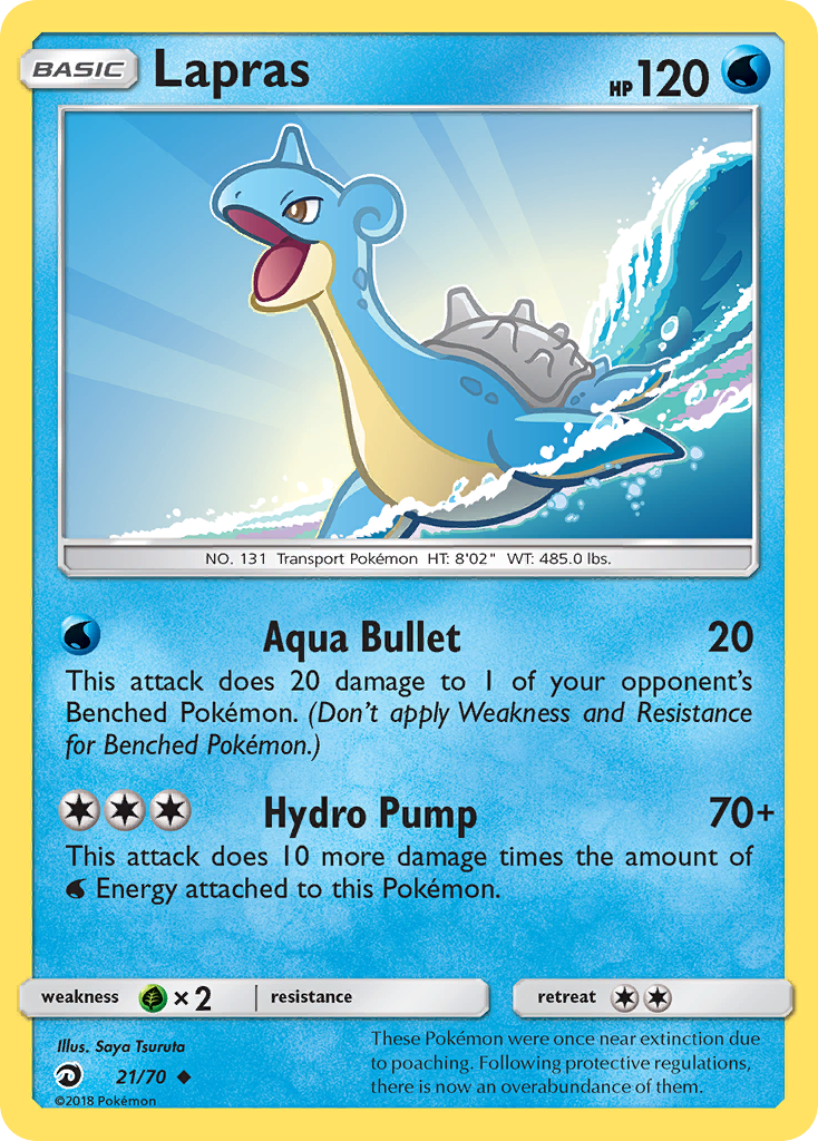 Lapras (21/70) [Sun & Moon: Dragon Majesty] | GnG Games