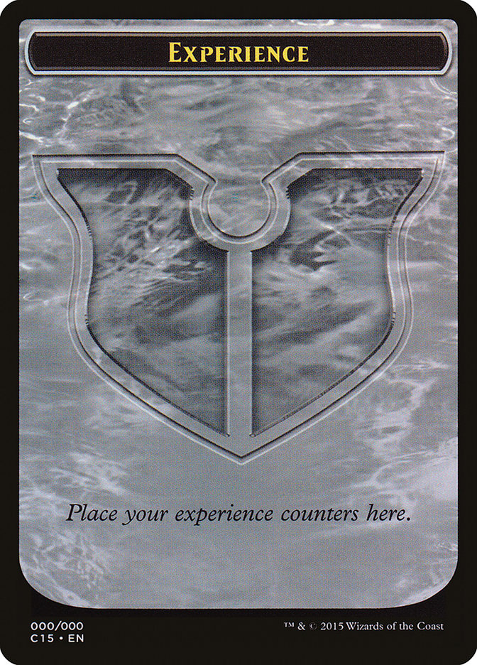 Experience // Experience Double-Sided Token [Commander 2015 Tokens] | GnG Games