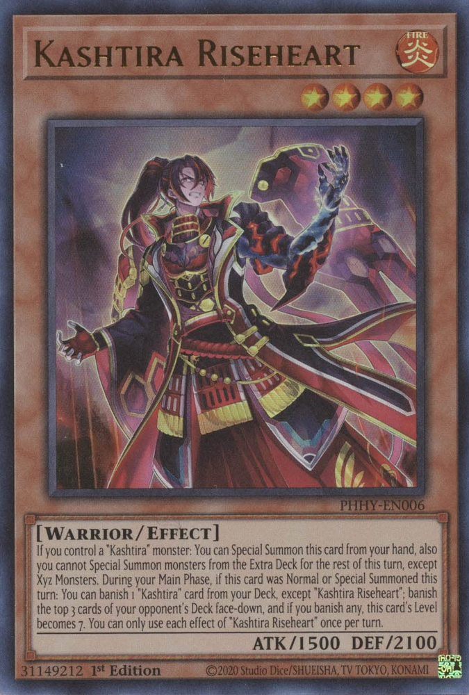 Kashtira Riseheart [PHHY-EN006] Ultra Rare | GnG Games