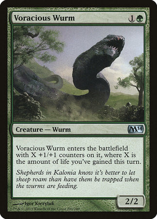 Voracious Wurm [Magic 2014] | GnG Games