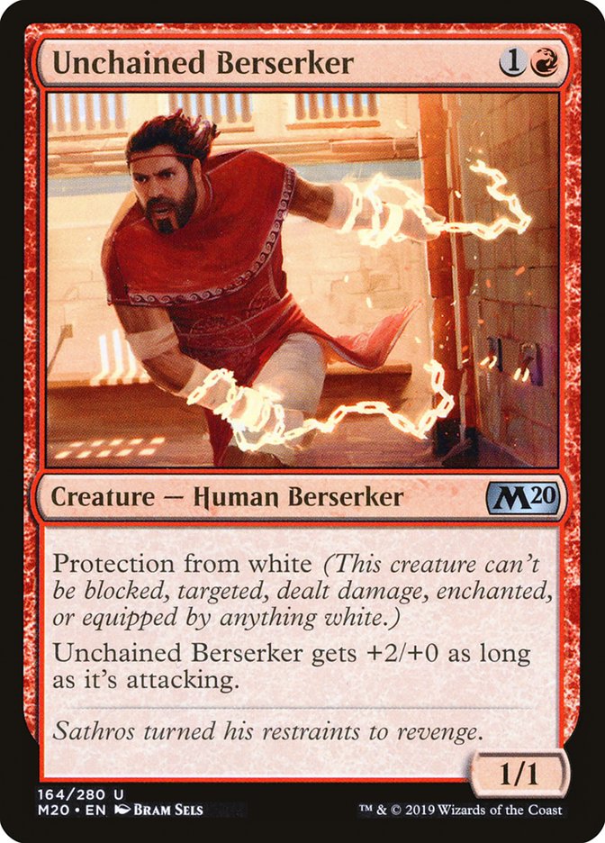 Unchained Berserker [Core Set 2020] | GnG Games