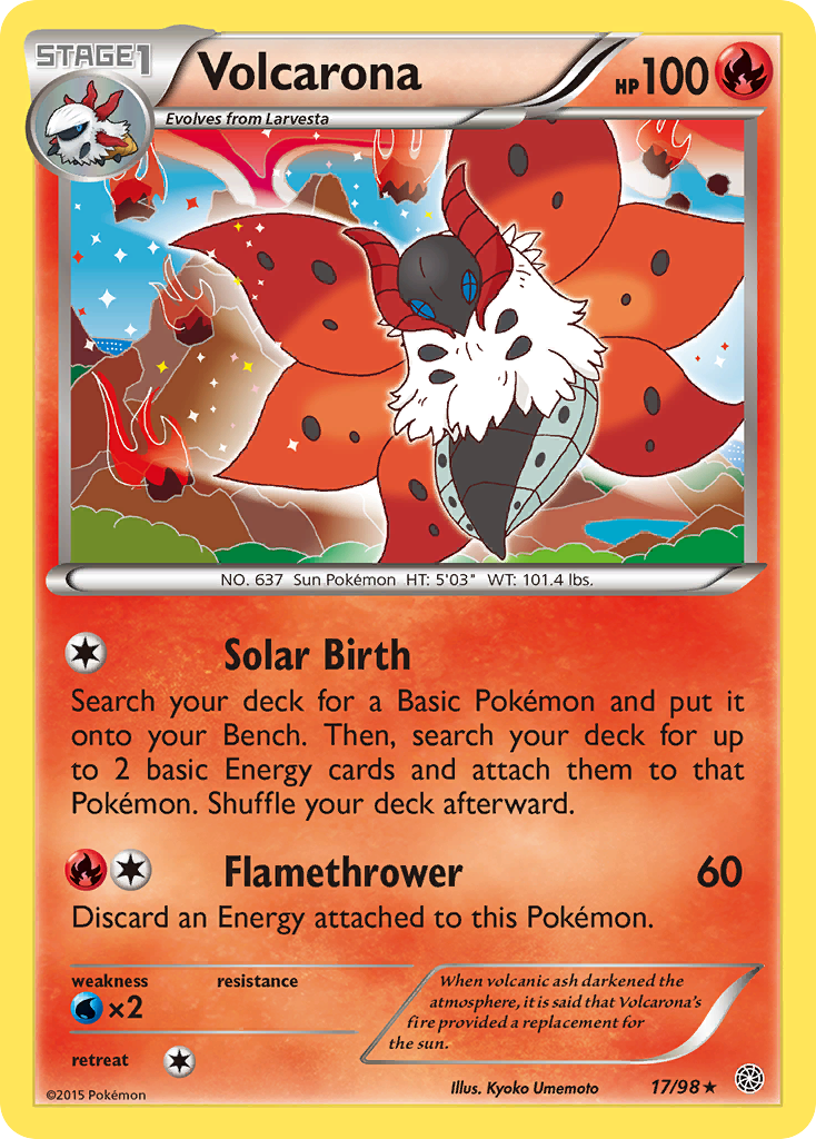 Volcarona (17/98) [XY: Ancient Origins] | GnG Games