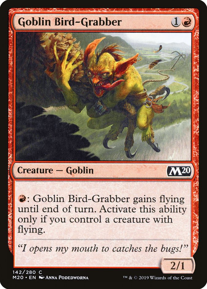 Goblin Bird-Grabber [Core Set 2020] | GnG Games