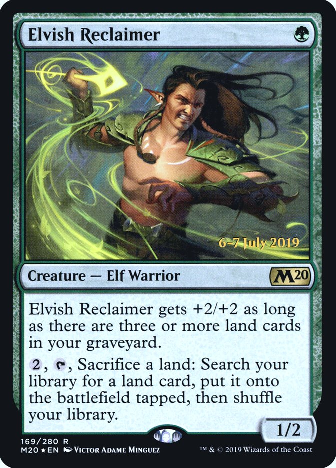 Elvish Reclaimer  [Core Set 2020 Prerelease Promos] | GnG Games