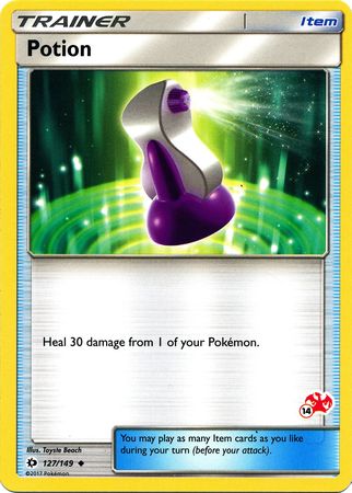 Potion (127/149) (Charizard Stamp #14) [Battle Academy 2020] | GnG Games