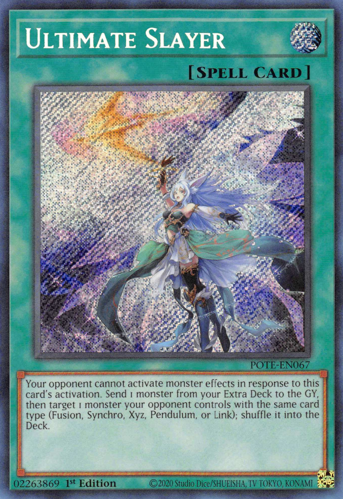 Ultimate Slayer [POTE-EN067] Secret Rare | GnG Games