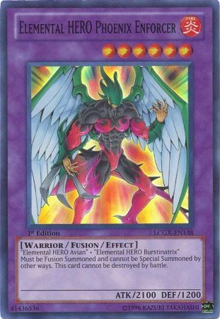 Elemental HERO Phoenix Enforcer [LCGX-EN138] Super Rare | GnG Games