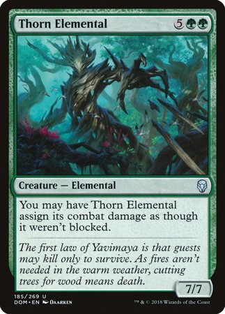 Thorn Elemental [Dominaria] | GnG Games