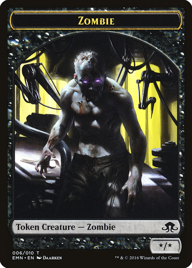 Zombie (006/010) [Eldritch Moon Tokens] | GnG Games