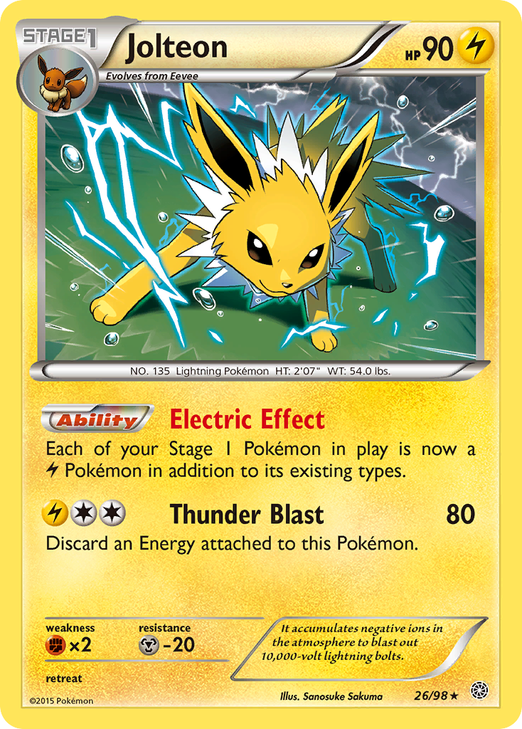 Jolteon (26/98) [XY: Ancient Origins] | GnG Games